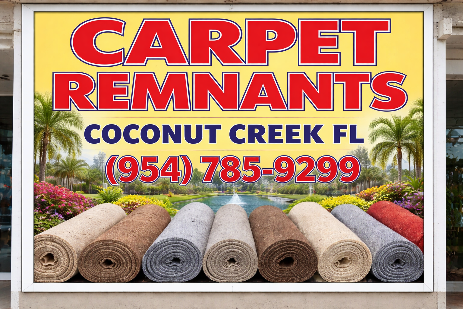 Carpet Remnants  in Coconut Creek