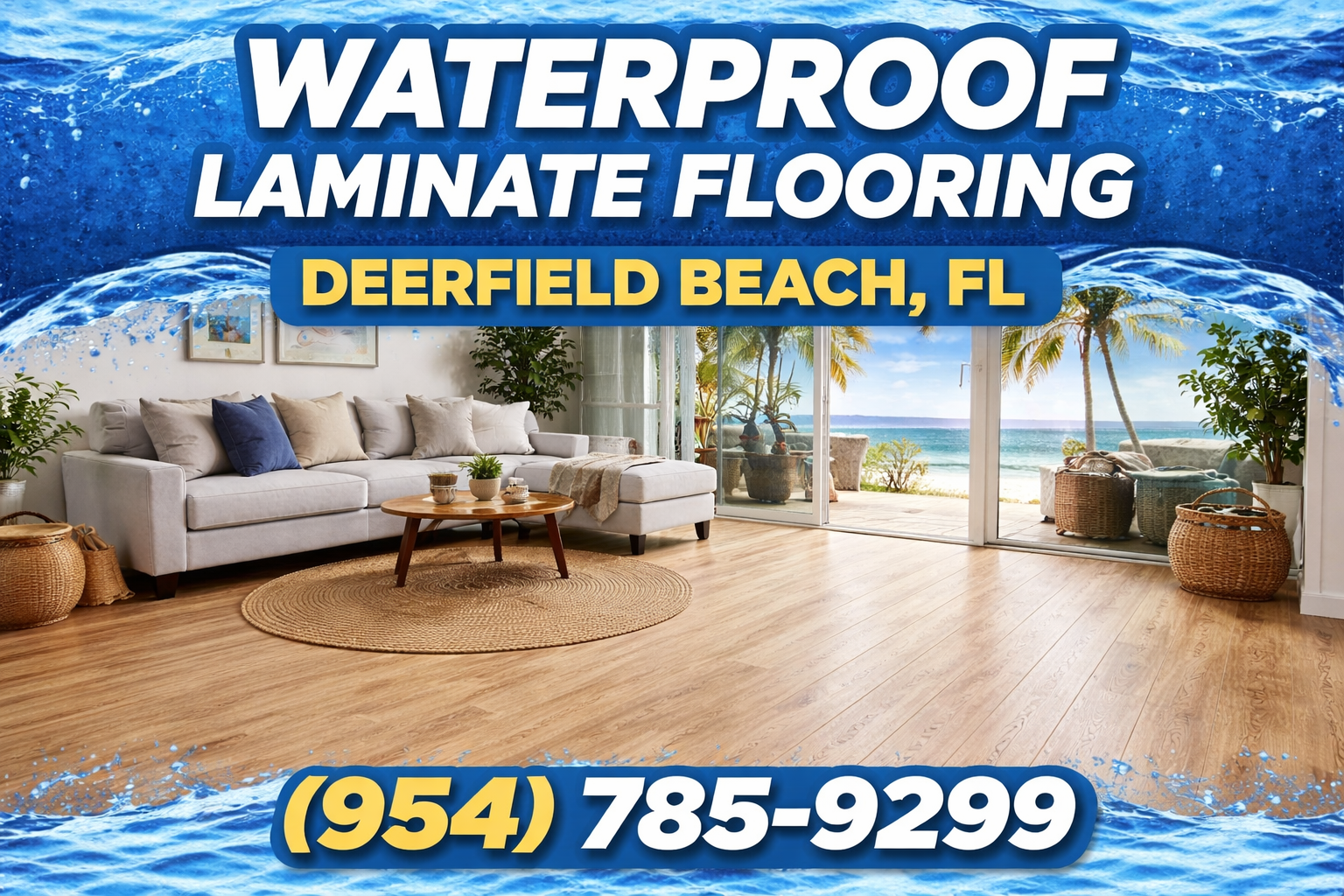 Deerfield Beach Waterproof Laminate Flooring