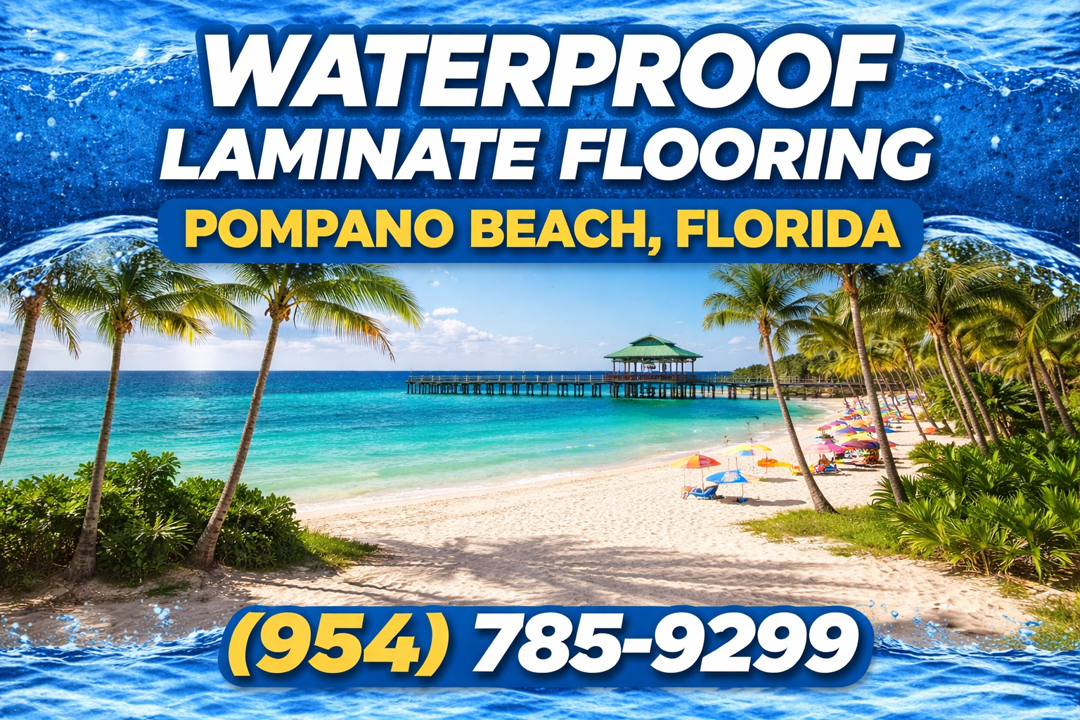 Pompano Beach Waterproof Laminate Flooring